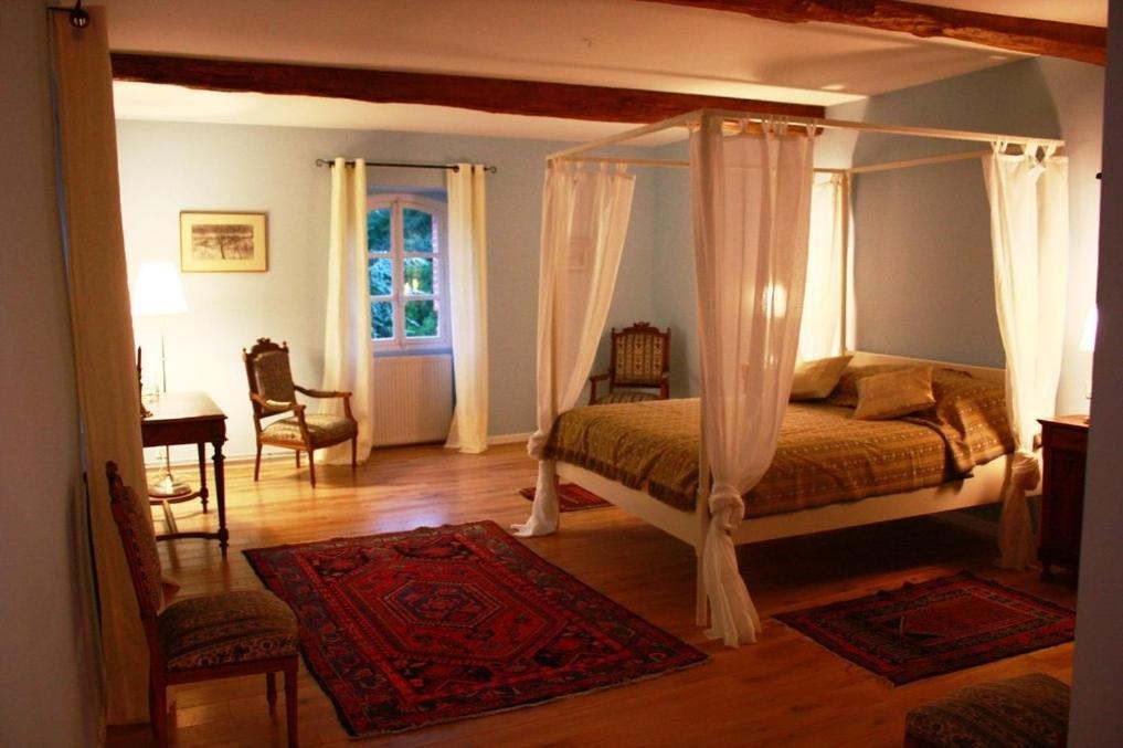 לינה וארוחת בוקר Gaudiès Chateau De Gargas חדר תמונה